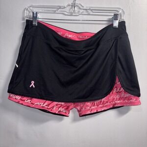 Women's M Under Armour Semi-Fitted Heat Gear Skort Black/Pink Women BCA Cure